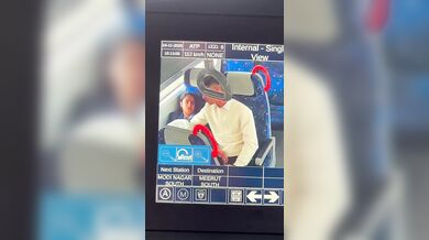 Delhi metro couples getting naughty caught on Cam viral video