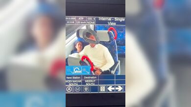 Delhi metro couples getting naughty caught on Cam viral video