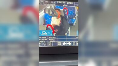 Delhi metro couples getting naughty caught on Cam viral video
