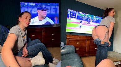 Beautiful ass daughter rides her dad's big manhood cock