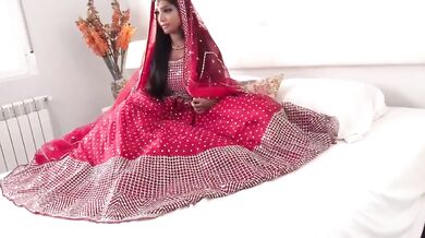 Shy new bride fucks her husband with passion