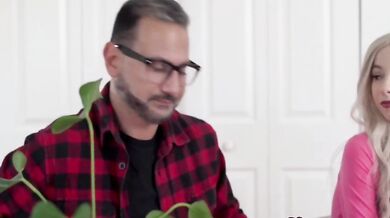 Son tricks stepmom while play a April fools game