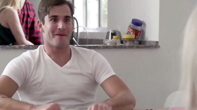 Son tricks stepmom while play a April fools game