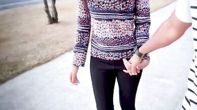 London couple enjoys oral sex inside trial room