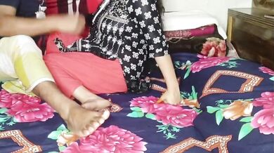 Indian Muslim aunty fucked with young man