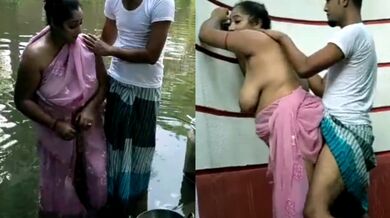 Big boobs indian widow aunty fucked by young man