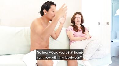 Virgin stepsister learn rough sex with her stepbrother