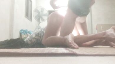 Indian brother ride sister's ass doggy MMS video