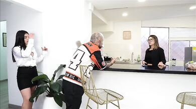 Husband fuck his wife's friend hot cheating video