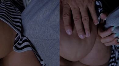 Stranger man enjoy ass groping hot MMS video