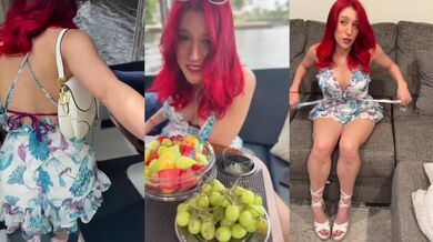 Beautiful cute face tourist milf fucked by tourist guide