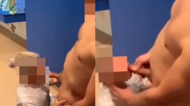 Washroom cleaner milf suck big cock MMS video