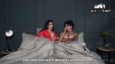 Horny son fuck stepmother ass home sex video