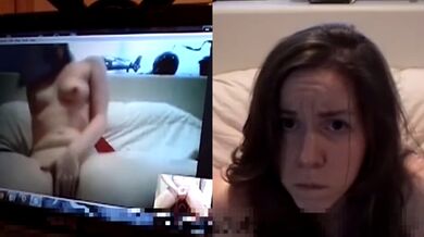 Webcamming horny stepsis blackmailed by brother