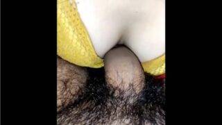 An Indian wife makes her husband’s dick hard and fuck him