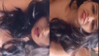 Indian slutty girl enjoys doggy sex